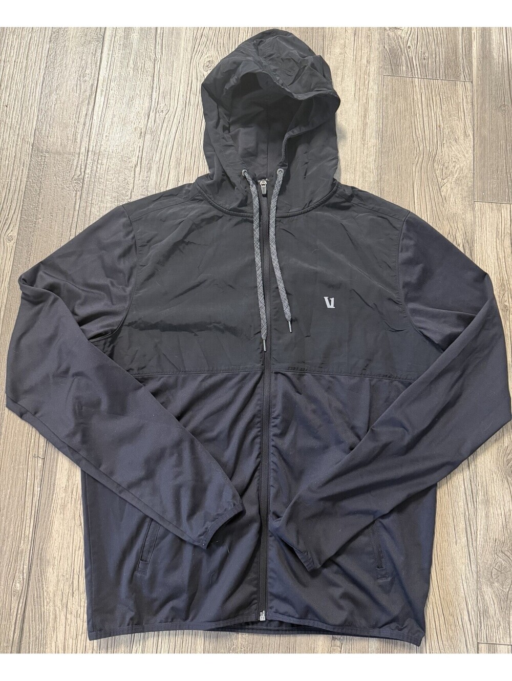 VUORI MEN'S SUNDAY ELEMENT JACKET HOODED SZ M